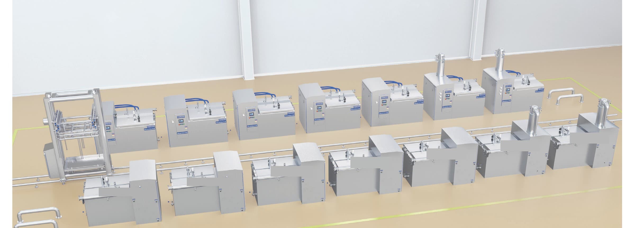 Intelligent Steam Jacketed Line
