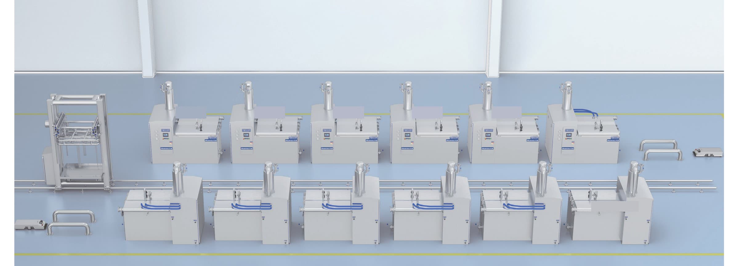 Maceration Cooling Line for Fresh Food